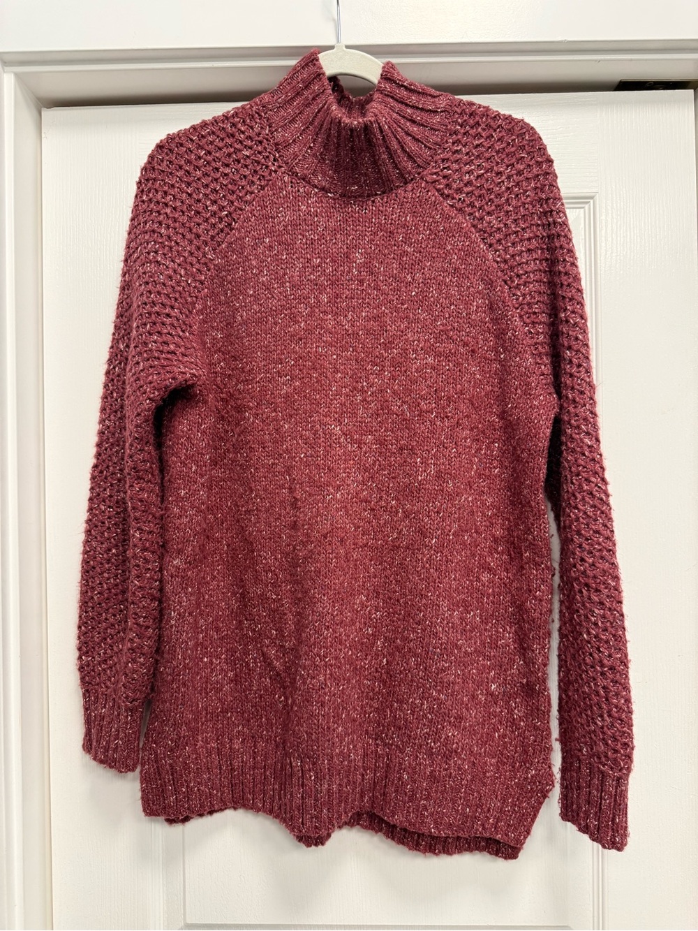 Prana Women's Mock Neck Sweater - Rose